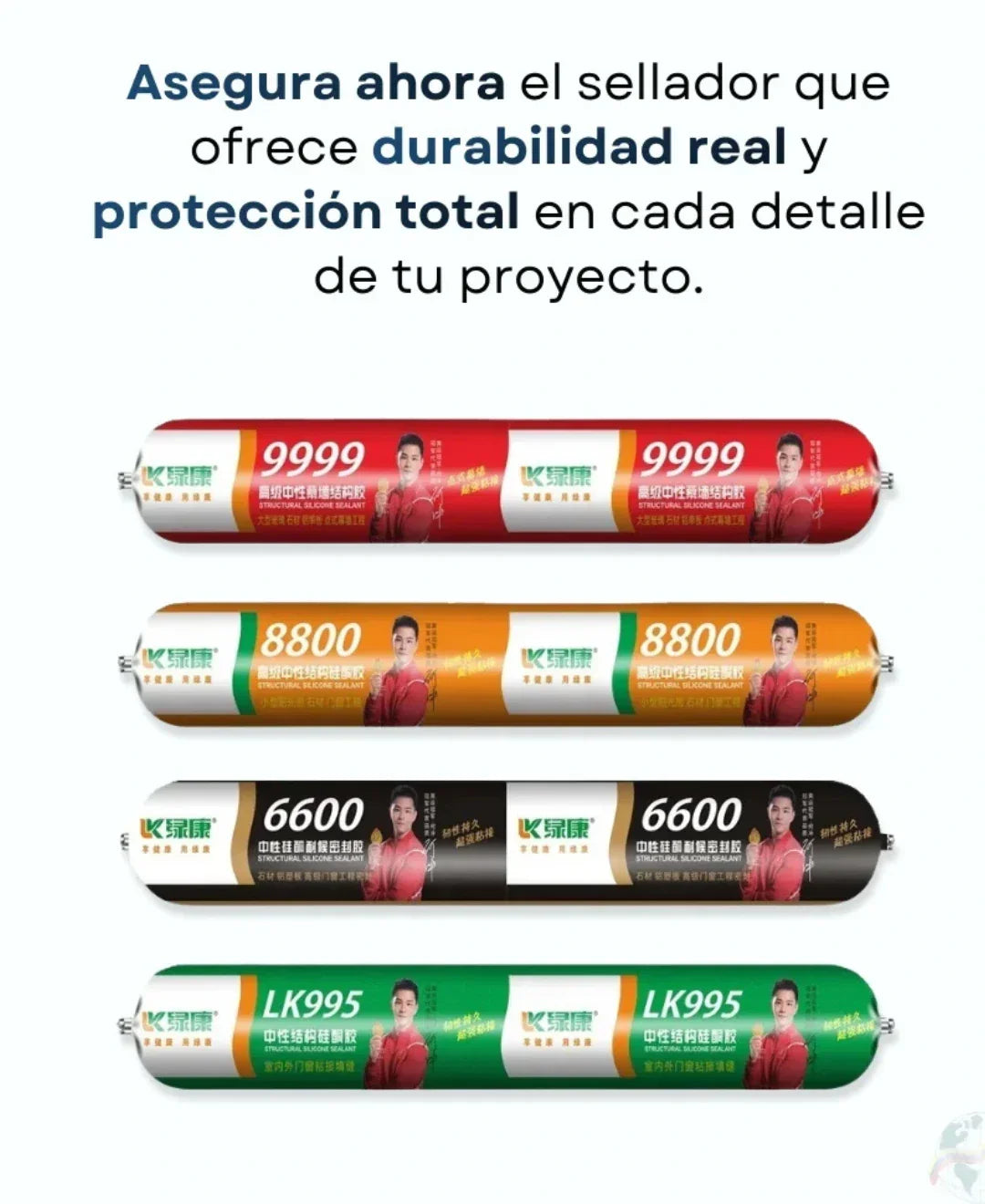 🛠️ Sellador Estructural de Silicona 600ml