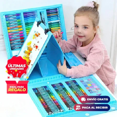 Mega Set de arte 208 piezas El mejor regalo🎁