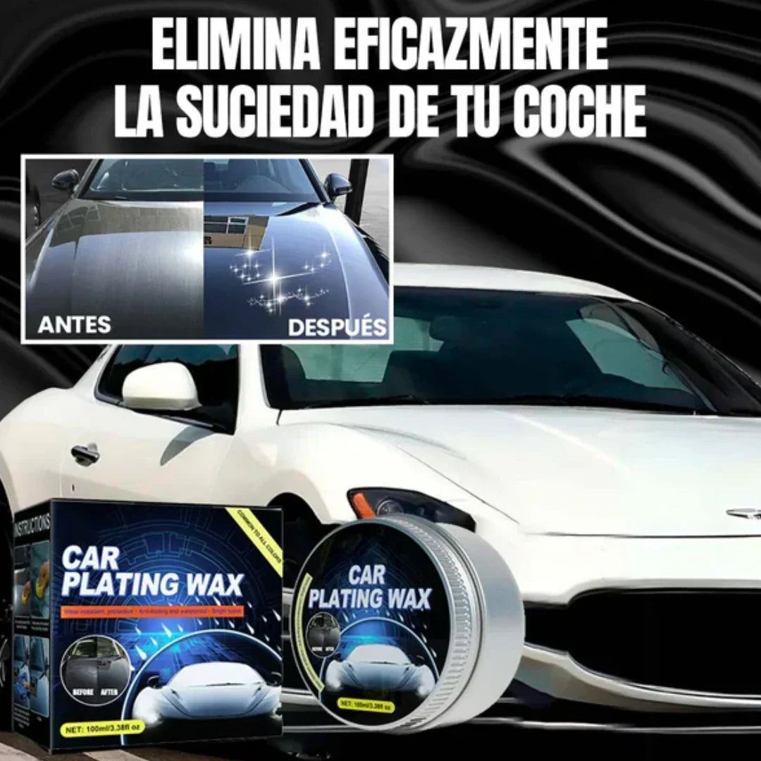 Cera pulidora elimina rayones ultra brillo para carros y motos🌟