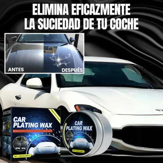 Cera pulidora elimina rayones ultra brillo para carros y motos🌟