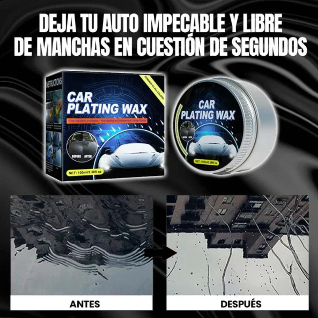 Cera pulidora elimina rayones ultra brillo para carros y motos🌟
