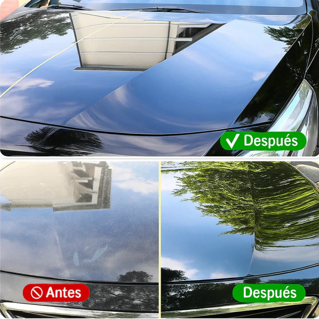 Cera pulidora elimina rayones ultra brillo para carros y motos🌟
