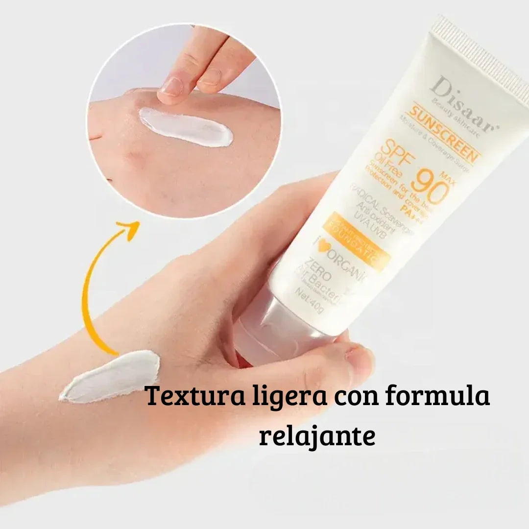 Crema de protección solar SPF90+ para el cuidado de la piel❤️