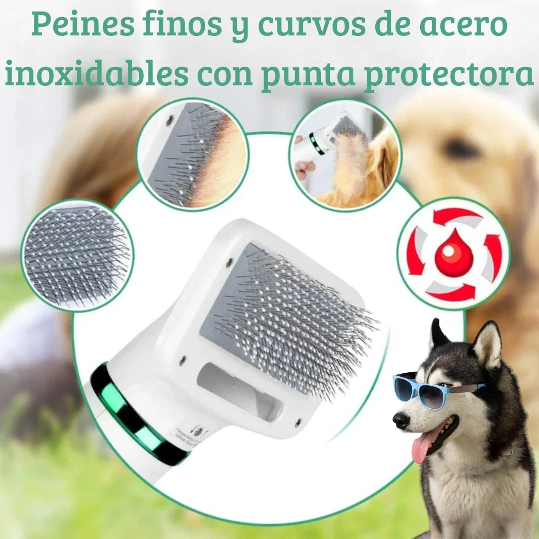 Súper Secador 3 en 1 para Mascotas - Rápido Secado y Peinado