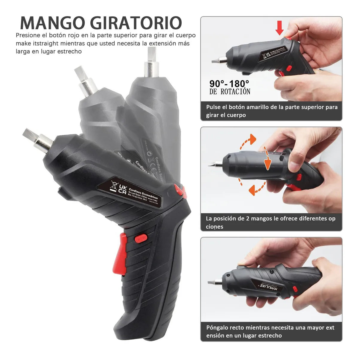 Kit Destornillador Eléctrico Recargable 44 Piezas🛠️ ⚡¡OFERTA LIQUIDACION!⚡