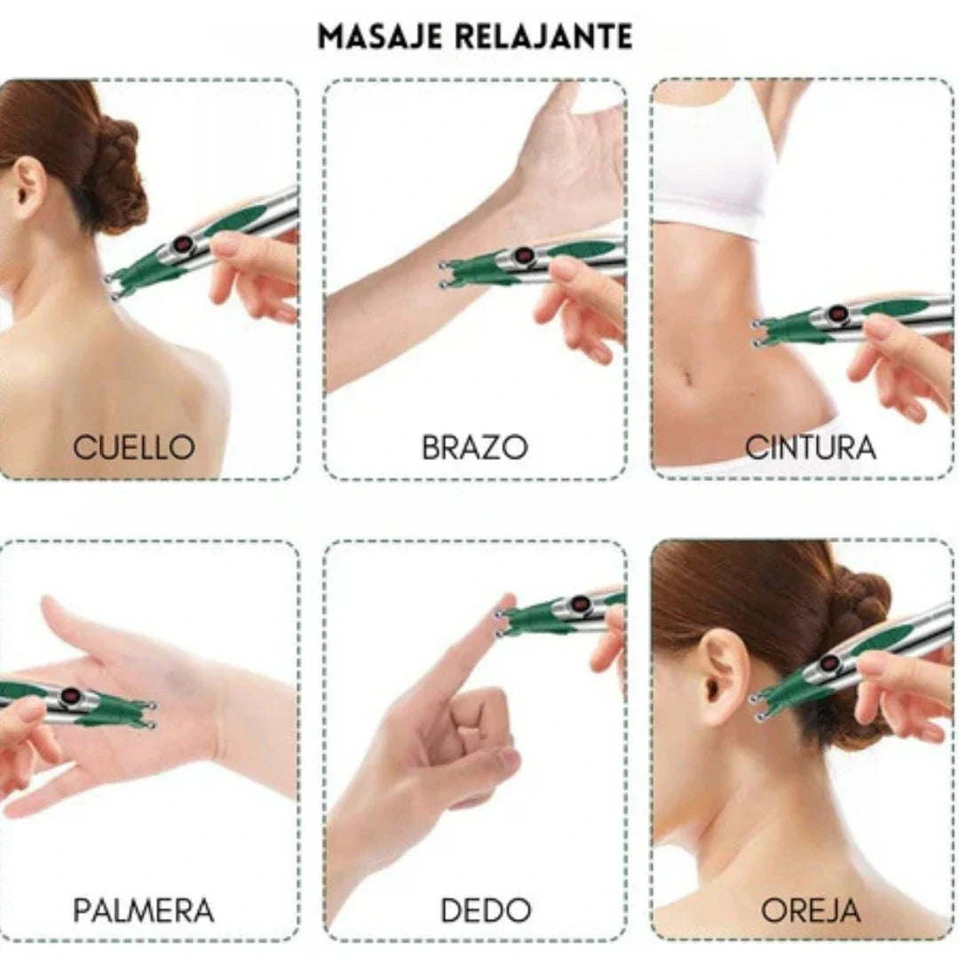 ⚡Electroterapia muscular de 3 puntas masajeadoras⚡
