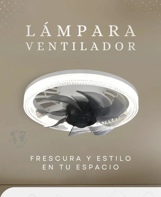 🌬️💡Lámpara Ventilador: Frescura y Estilo en un Solo Producto