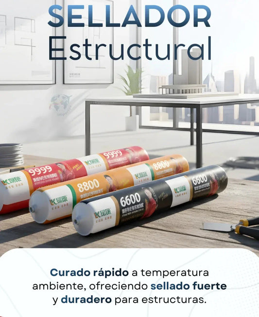 🛠️ Sellador Estructural de Silicona 600ml