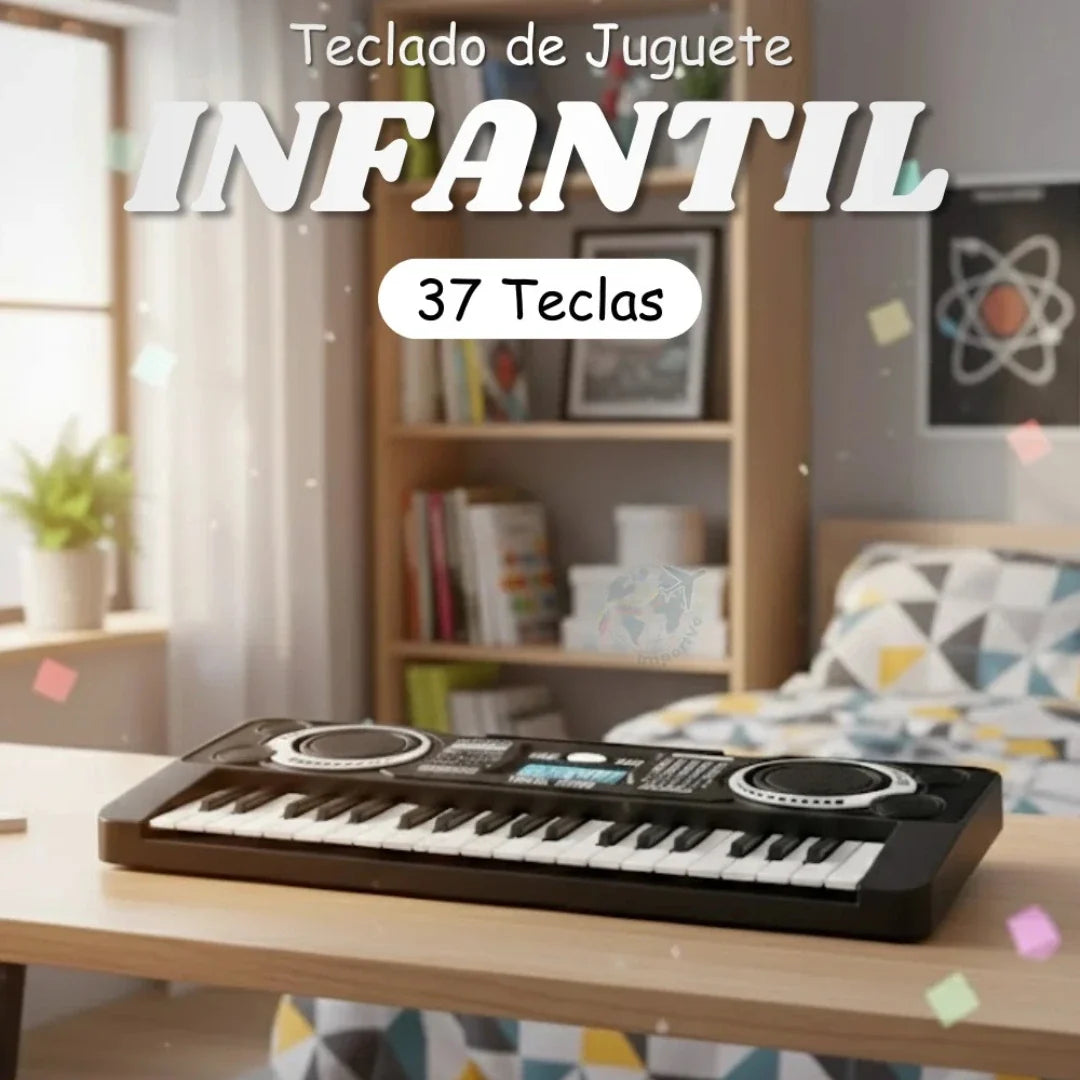 🎹 ¡El Piano Portátil Educativo para la Diversión de tu Hijo en Música!🎶
