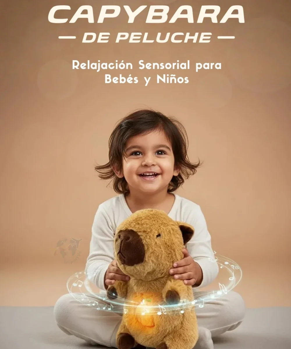 🧸 ¡Dile adiós a las noches de desvelo y depresión! Con El Capibara que respira💤