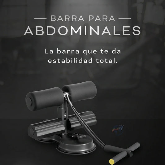 Barra Para Abdominales y brazos con ventosa para Pies🏋️