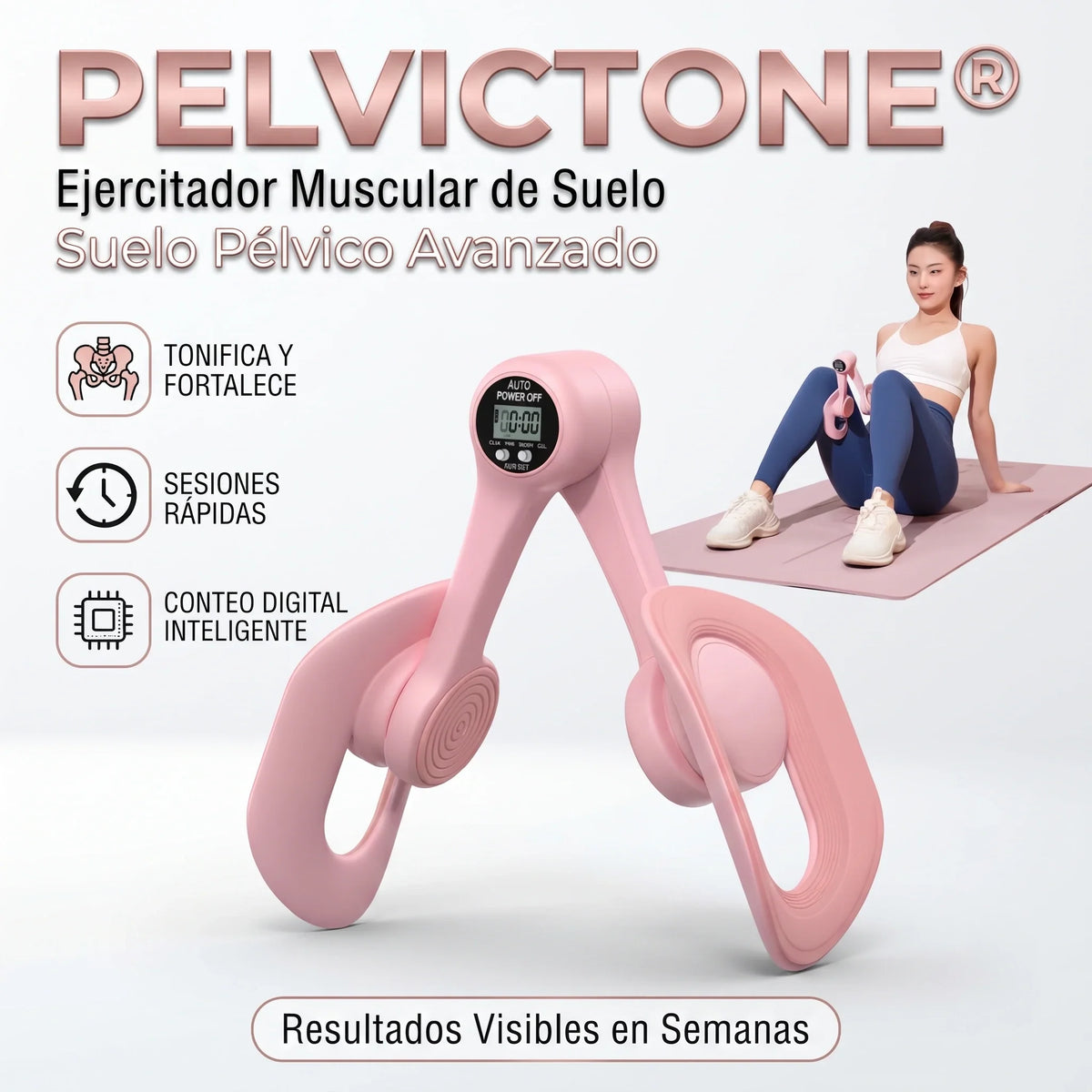 PELVICTONE®️  | Ejercita y Fortalece tu suelo Pélvico y Piernas