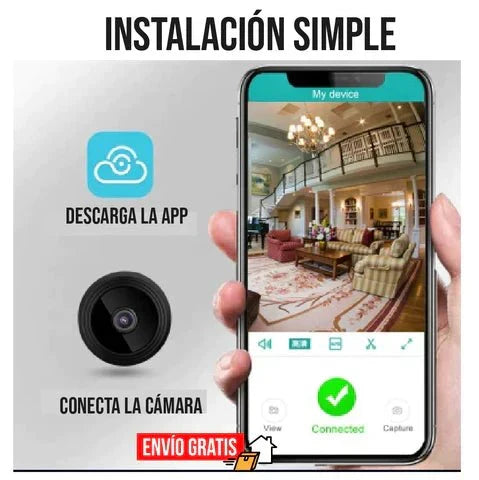 🚨Mini Camara espía - protege a los tuyos🚨