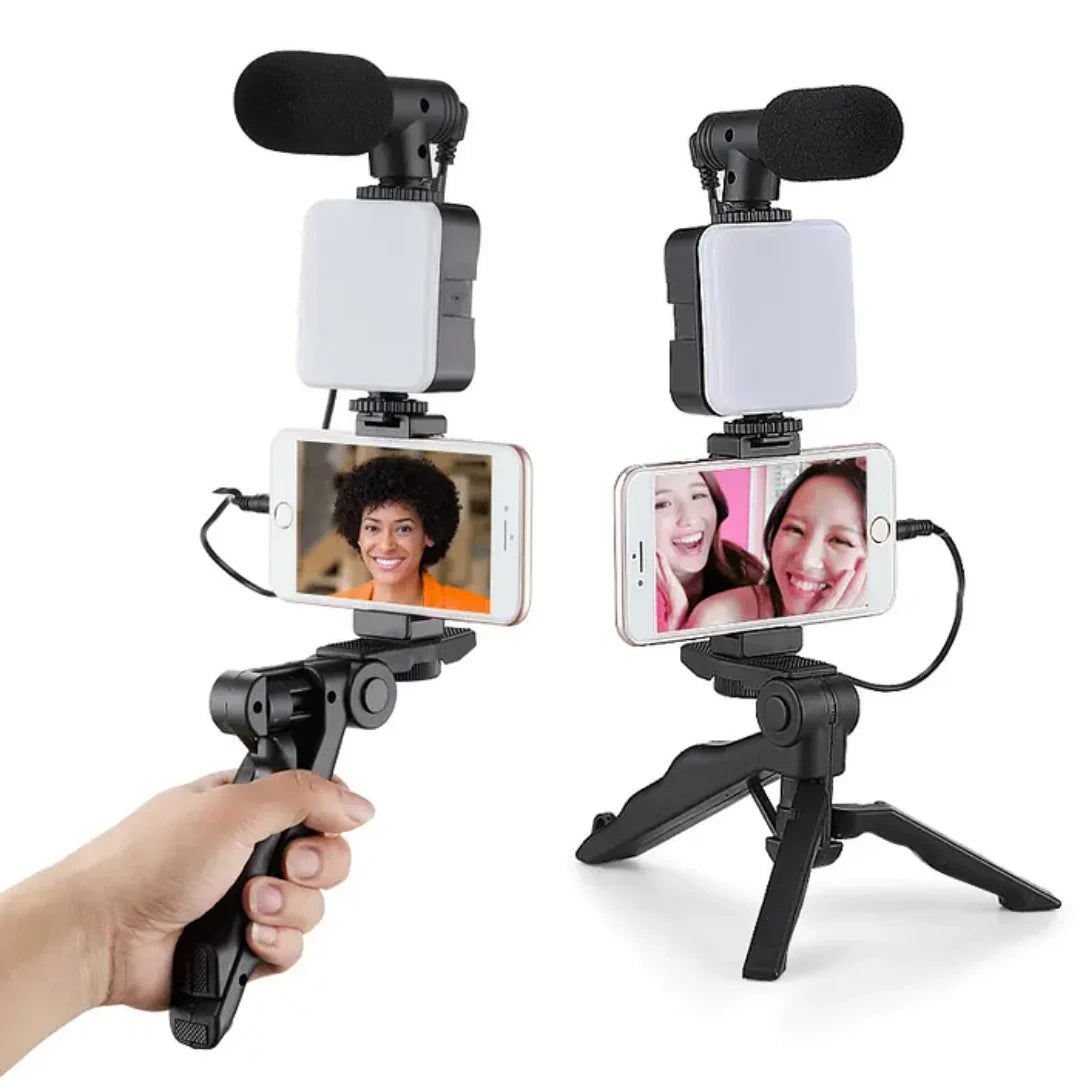 Set de Grabación Profesional (Kit de Vlogging)