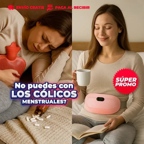 Cinturon calefactado para dolores menstruales y dolor lumbar