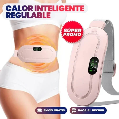 Cinturon calefactado para dolores menstruales y dolor lumbar