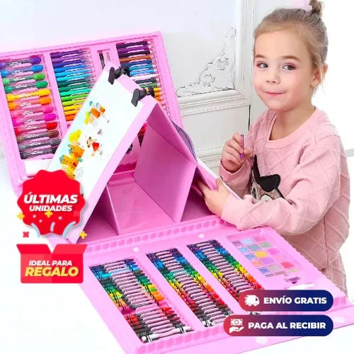 Mega Set de arte 208 piezas El mejor regalo🎁
