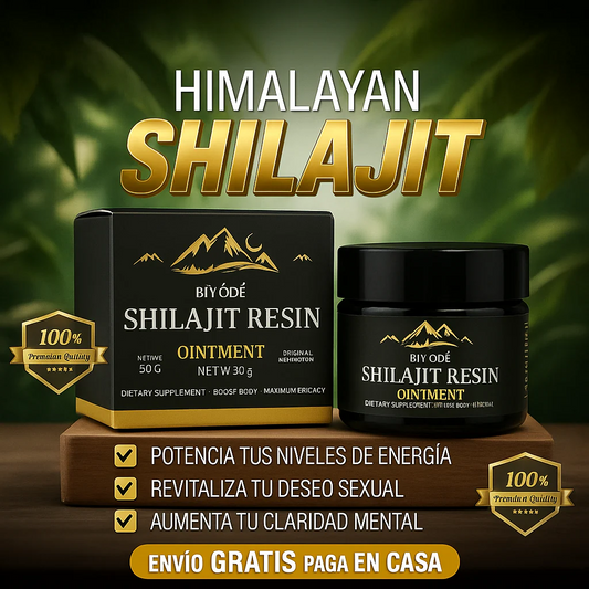 Shilajit 100% Puro 💎 Fuente de Energía Vital del Himalaya