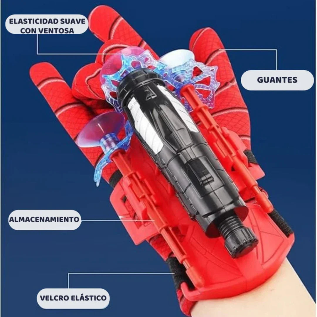 Guante lanza telaraña Spiderman Pro